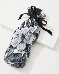 Tommy Bahama Upcycled Wine Bottle Gift Bag Black Outlet