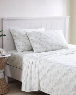 Tommy Bahama Vintage Map Sheet Set, King Grey Discount