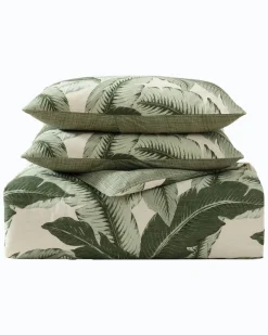 Tommy Bahama Vintage Palms 3-Piece King Comforter Set Jungle