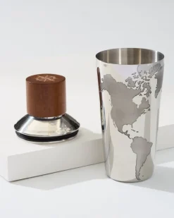 Tommy Bahama Viski® Globe 3-Piece Cocktail Shaker Silver Outlet