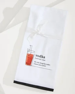 Tommy Bahama Vodka Bar Towel White Sale
