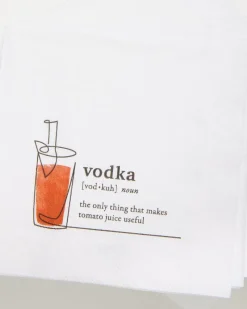 Tommy Bahama Vodka Cocktail Napkins White Best