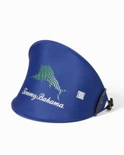 Tommy Bahama Wavy Marlin Beach Chair Canopy Navy Clearance