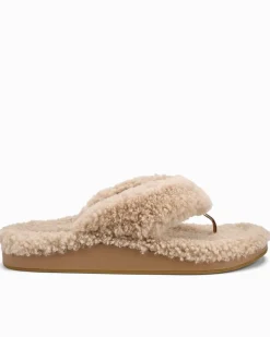 Tommy Bahama Women's OluKai® Kipe'a Heu Slippers Light Tan Outlet