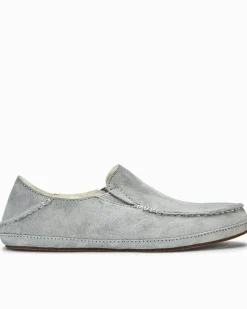 Tommy Bahama Women's OluKai® Nohea Slippers Pale Grey Clearance