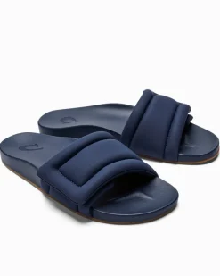 Tommy Bahama Women's Olukai® Sunbeam Slide Sandals Navy Outlet