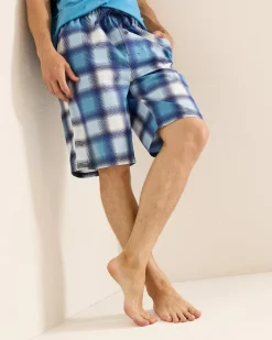 Tommy Bahama Woven Pajama Shorts Ancient Ivory New